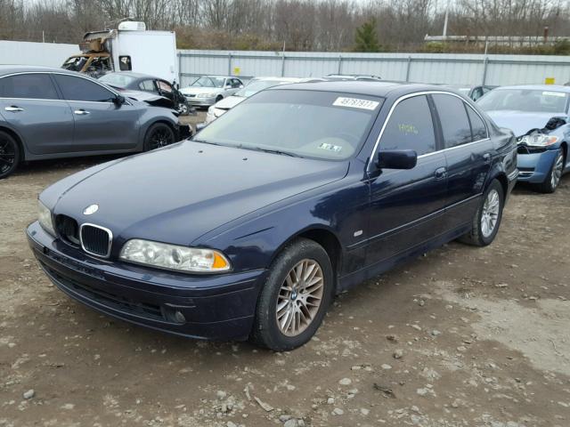 WBADT63453CK43488 - 2003 BMW 530 I AUTO BLUE photo 2