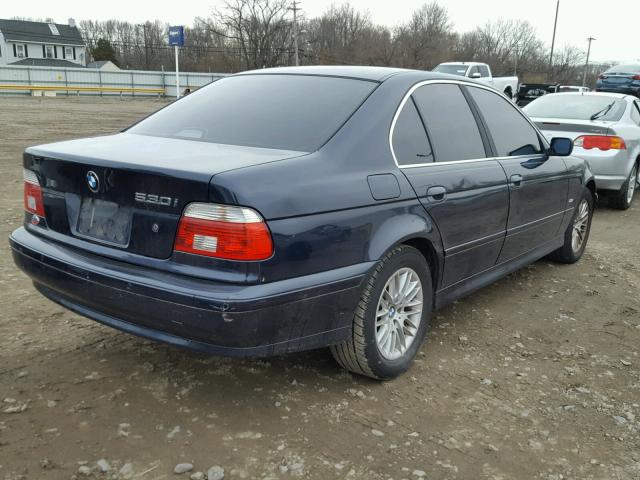 WBADT63453CK43488 - 2003 BMW 530 I AUTO BLUE photo 4