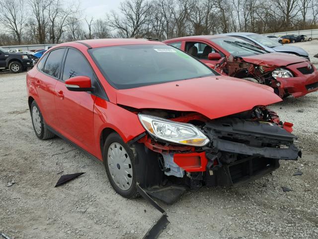 1FADP3F24DL295234 - 2013 FORD FOCUS SE RED photo 1