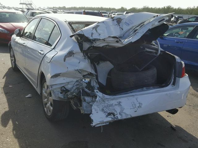 1HGCR2F37EA097720 - 2014 HONDA ACCORD LX WHITE photo 3