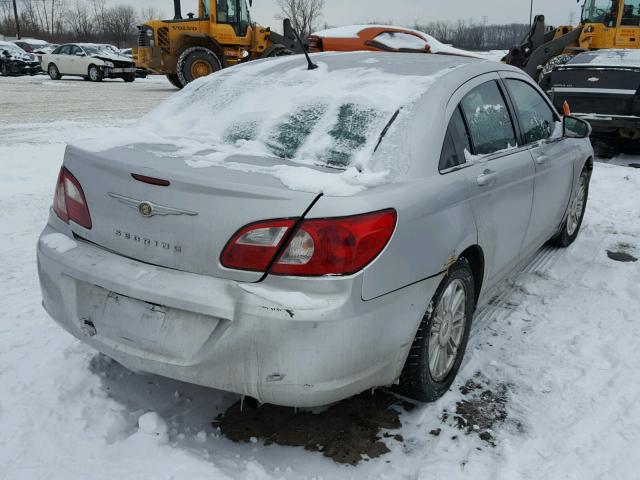 1C3LC46K77N512330 - 2007 CHRYSLER SEBRING SILVER photo 4