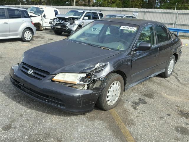 1HGCG56772A016351 - 2002 HONDA ACCORD SE BLACK photo 2