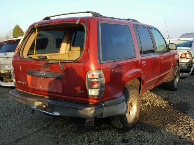 1FMZU35P5WZC24920 - 1998 FORD EXPLORER RED photo 4