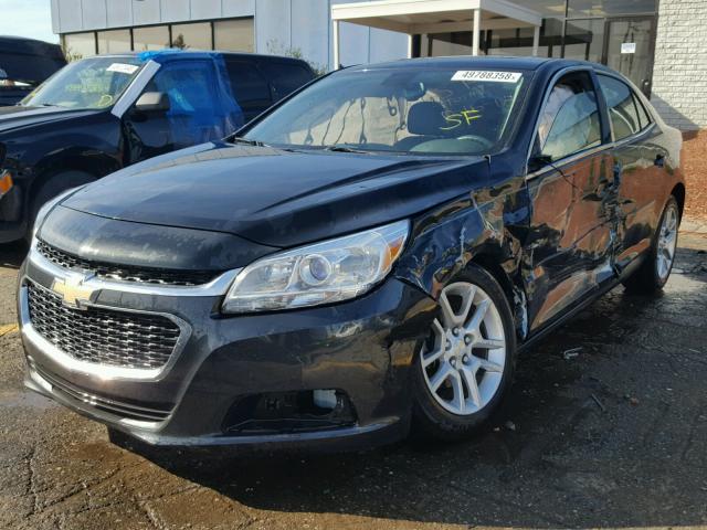 1G11C5SL7FF103155 - 2015 CHEVROLET MALIBU 1LT BLACK photo 2