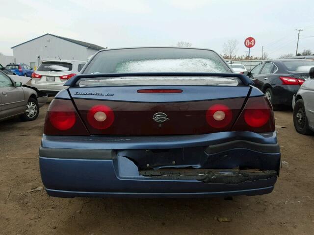 2G1WH55K3Y9318800 - 2000 CHEVROLET IMPALA LS BLUE photo 9