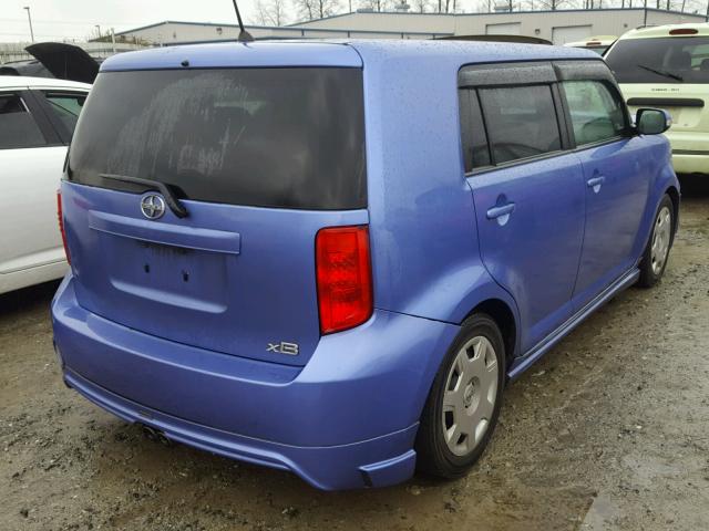 JTLZE4FE5A1117088 - 2010 TOYOTA SCION XB PURPLE photo 4