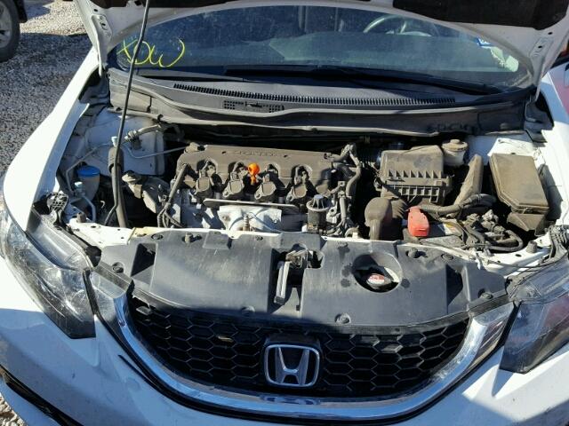 19XFB2F92DE016090 - 2013 HONDA CIVIC EXL WHITE photo 7