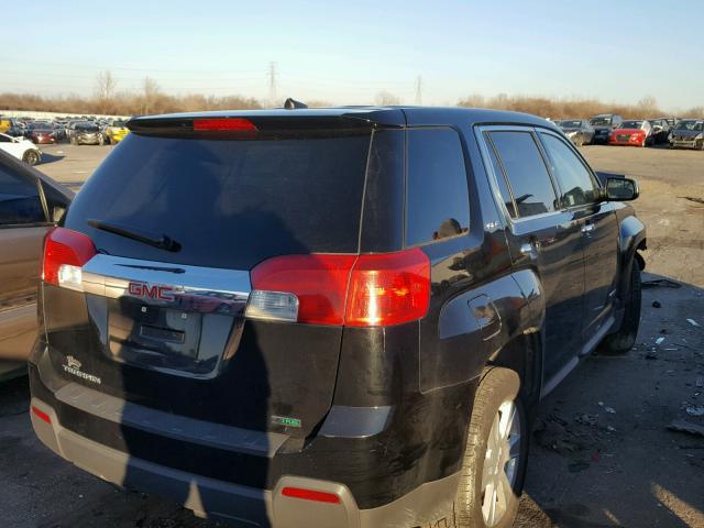 2GKALMEK4C6163344 - 2012 GMC TERRAIN SL BLACK photo 4