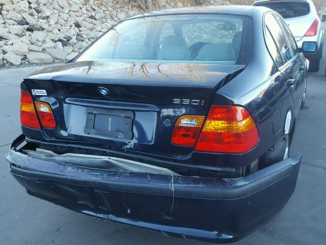 WBAEV53434KM05523 - 2004 BMW 330 I BLUE photo 4