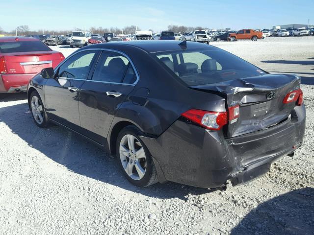 JH4CU2F62AC038451 - 2010 ACURA TSX GRAY photo 3