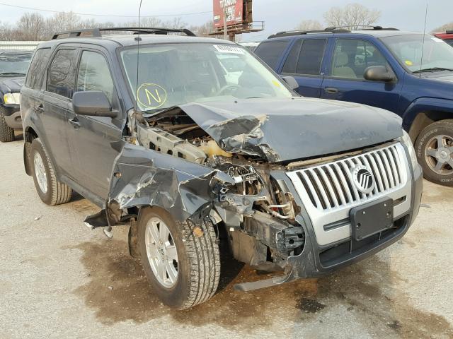 4M2CU81178KJ28303 - 2008 MERCURY MARINER BLACK photo 1