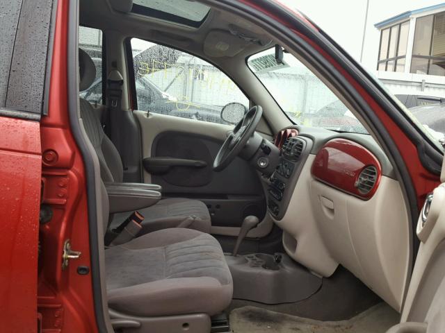 3C4FY48B32T360000 - 2002 CHRYSLER PT CRUISER RED photo 5