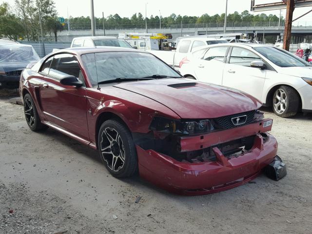 1FAFP4045YF157960 - 2000 FORD MUSTANG RED photo 1