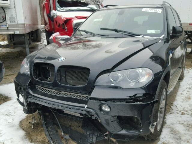 5UXZW0C58D0B96418 - 2013 BMW X5 XDRIVE3 BLACK photo 2