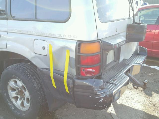 JA4MR41H7SJ018151 - 1995 MITSUBISHI MONTERO LS SILVER photo 9