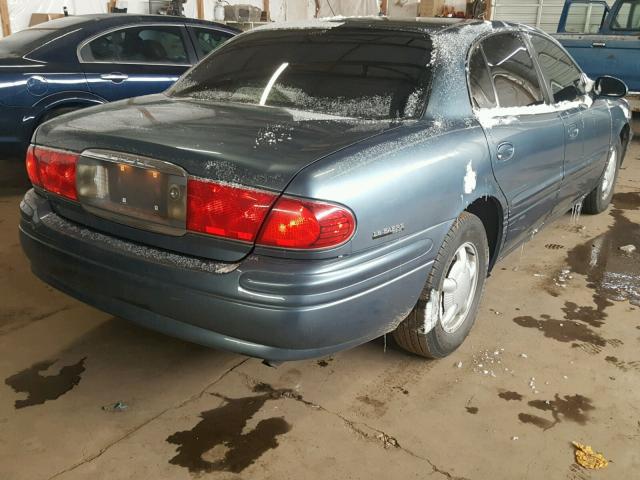 1G4HP54K2Y4107171 - 2000 BUICK LESABRE CU BLUE photo 4