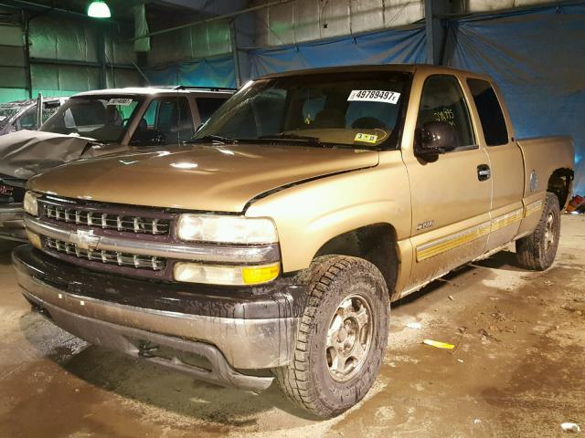 1GCEK19T5XE118514 - 1999 CHEVROLET SILVERADO GOLD photo 2