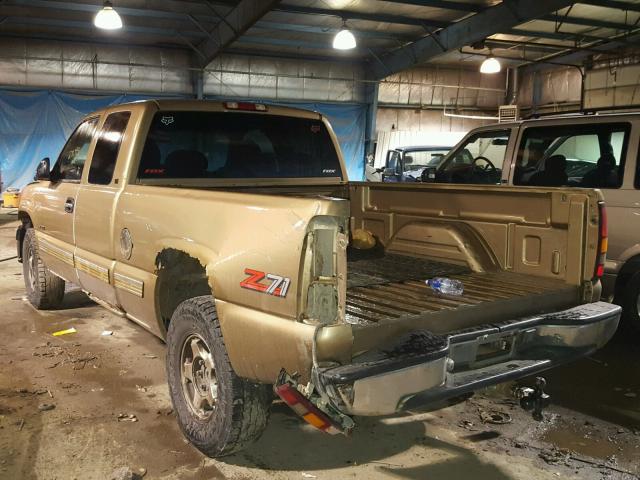 1GCEK19T5XE118514 - 1999 CHEVROLET SILVERADO GOLD photo 3