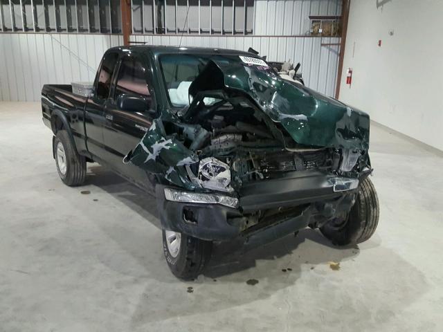 4TASN92N8XZ539250 - 1999 TOYOTA TACOMA XTR GREEN photo 1