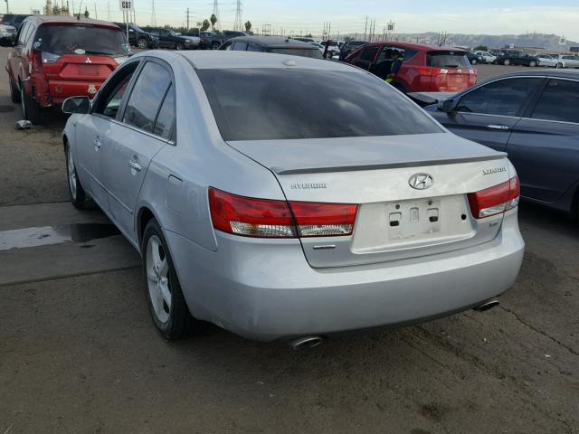 5NPEU46F07H270551 - 2007 HYUNDAI SONATA SE GRAY photo 3