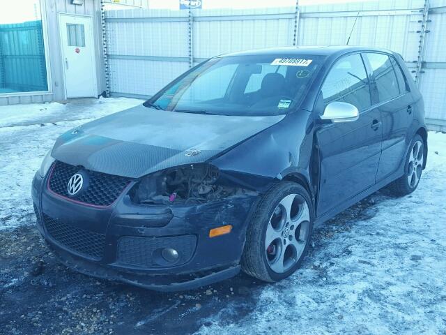 WVWHV91K47W164156 - 2007 VOLKSWAGEN NEW GTI BLACK photo 2