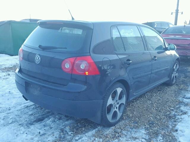 WVWHV91K47W164156 - 2007 VOLKSWAGEN NEW GTI BLACK photo 4