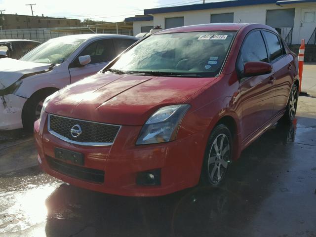 3N1AB6AP6CL660633 - 2012 NISSAN SENTRA 2.0 RED photo 2