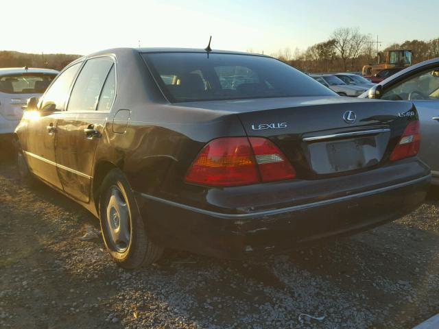 JTHBN30F610044603 - 2001 LEXUS LS 430 WHITE photo 3