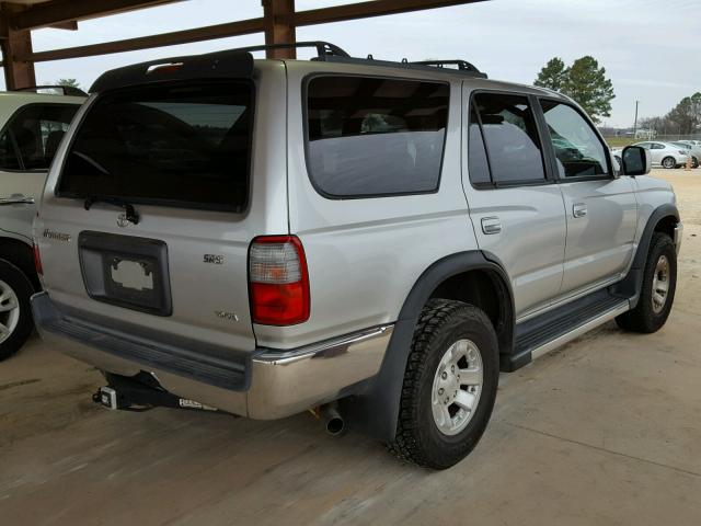 JT3GN86RXY0179569 - 2000 TOYOTA 4RUNNER SR GRAY photo 4