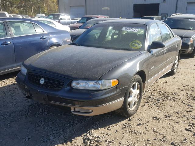 2G4WB55K411146494 - 2001 BUICK REGAL LS BROWN photo 2