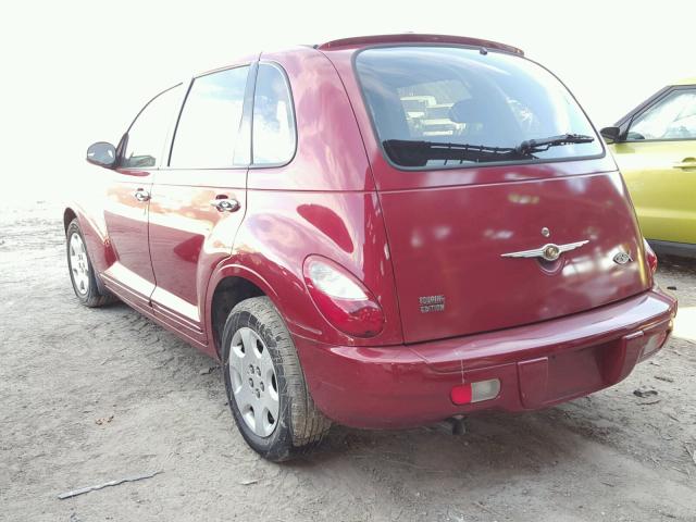 3A4FY58B06T270910 - 2006 CHRYSLER PT CRUISER RED photo 3