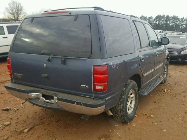 1FMRU1767XLC11065 - 1999 FORD EXPEDITION BLUE photo 4