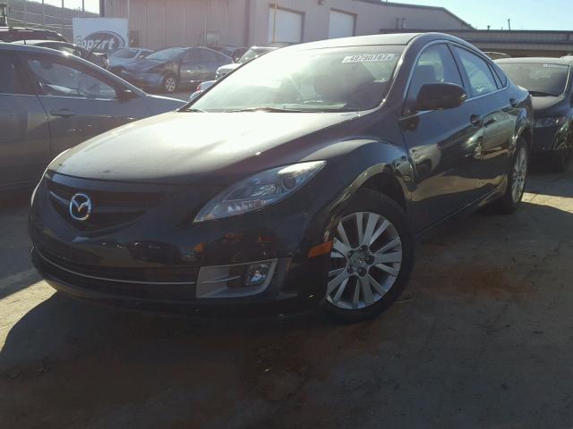 1YVHZ8CH5A5M25513 - 2010 MAZDA 6 I BLACK photo 2