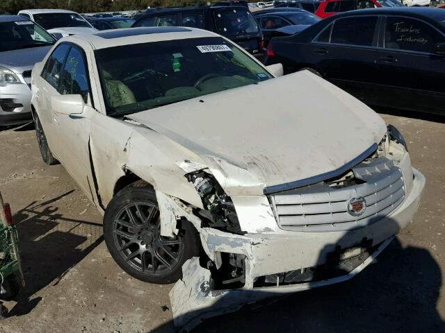 1G6DP577670106639 - 2007 CADILLAC CTS HI FEA WHITE photo 1