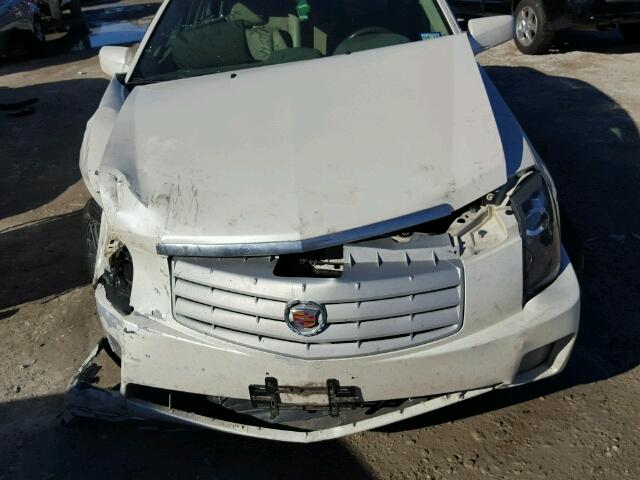 1G6DP577670106639 - 2007 CADILLAC CTS HI FEA WHITE photo 7