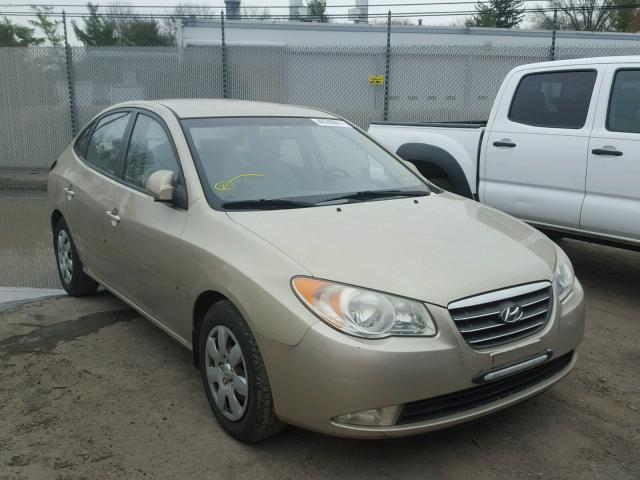 KMHDU46D17U139270 - 2007 HYUNDAI ELANTRA GL TAN photo 1