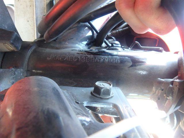 JKAEXEC13BDA77165 - 2011 KAWASAKI EX650 C 橙色 照片 9