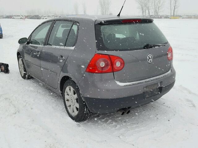 WVWCR71K07W266086 - 2007 VOLKSWAGEN RABBIT GRAY photo 3