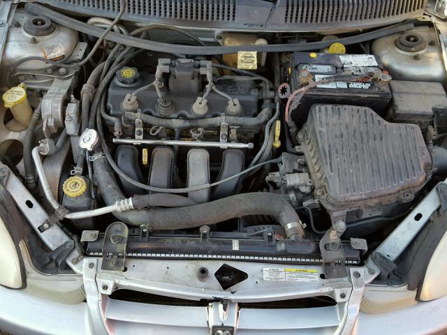 1B3ES26C92D503827 - 2002 DODGE NEON SILVER photo 7