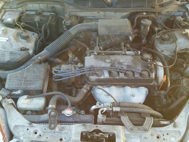 2HGEJ6603TH539419 - 1996 HONDA CIVIC LX SILVER photo 7