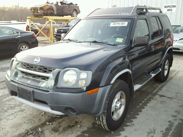 5N1ED28Y73C652175 - 2003 NISSAN XTERRA XE BLACK photo 2