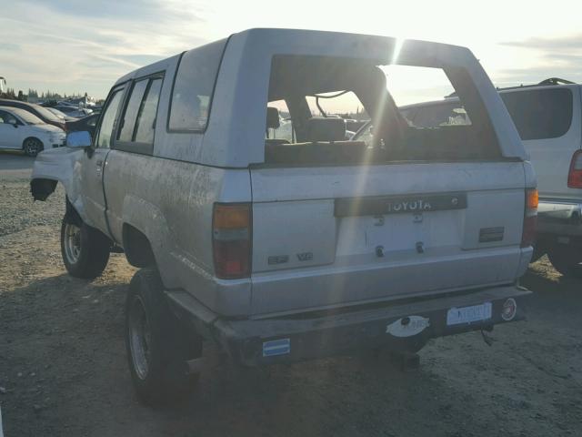 JT4VN62N5K0038359 - 1989 TOYOTA 4RUNNER VN SILVER photo 3