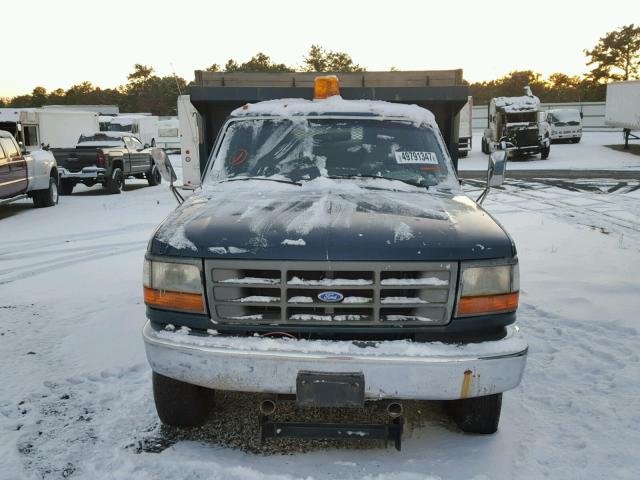 1FDLF47G5TEA64818 - 1996 FORD F SUPER DU BLUE photo 9