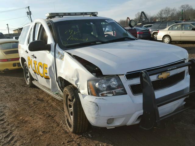 1GNLC2E0XDR301683 - 2013 CHEVROLET TAHOE POLI WHITE photo 9