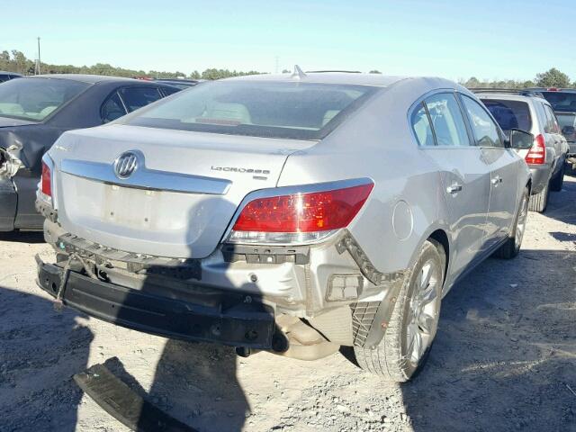 1G4GE5ED0BF263514 - 2011 BUICK LACROSSE C SILVER photo 4