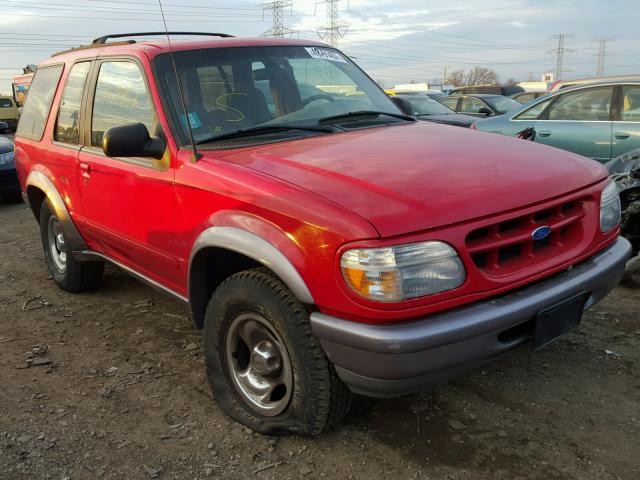 1FMCU24X9VUB51502 - 1997 FORD EXPLORER RED photo 1