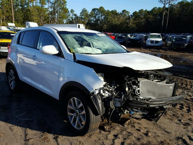 KNDPB3AC8G7813574 - 2016 KIA SPORTAGE L WHITE photo 1