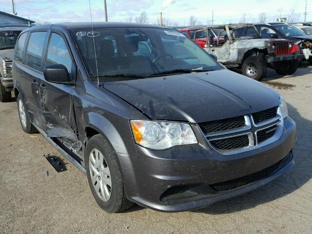 2C4RDGBG9FR576280 - 2015 DODGE GRAND CARA GRAY photo 1