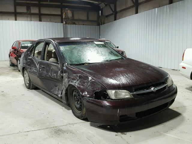 1N4DL01D4XC256862 - 1999 NISSAN ALTIMA XE BURGUNDY photo 1