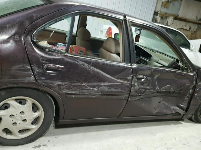 1N4DL01D4XC256862 - 1999 NISSAN ALTIMA XE BURGUNDY photo 9